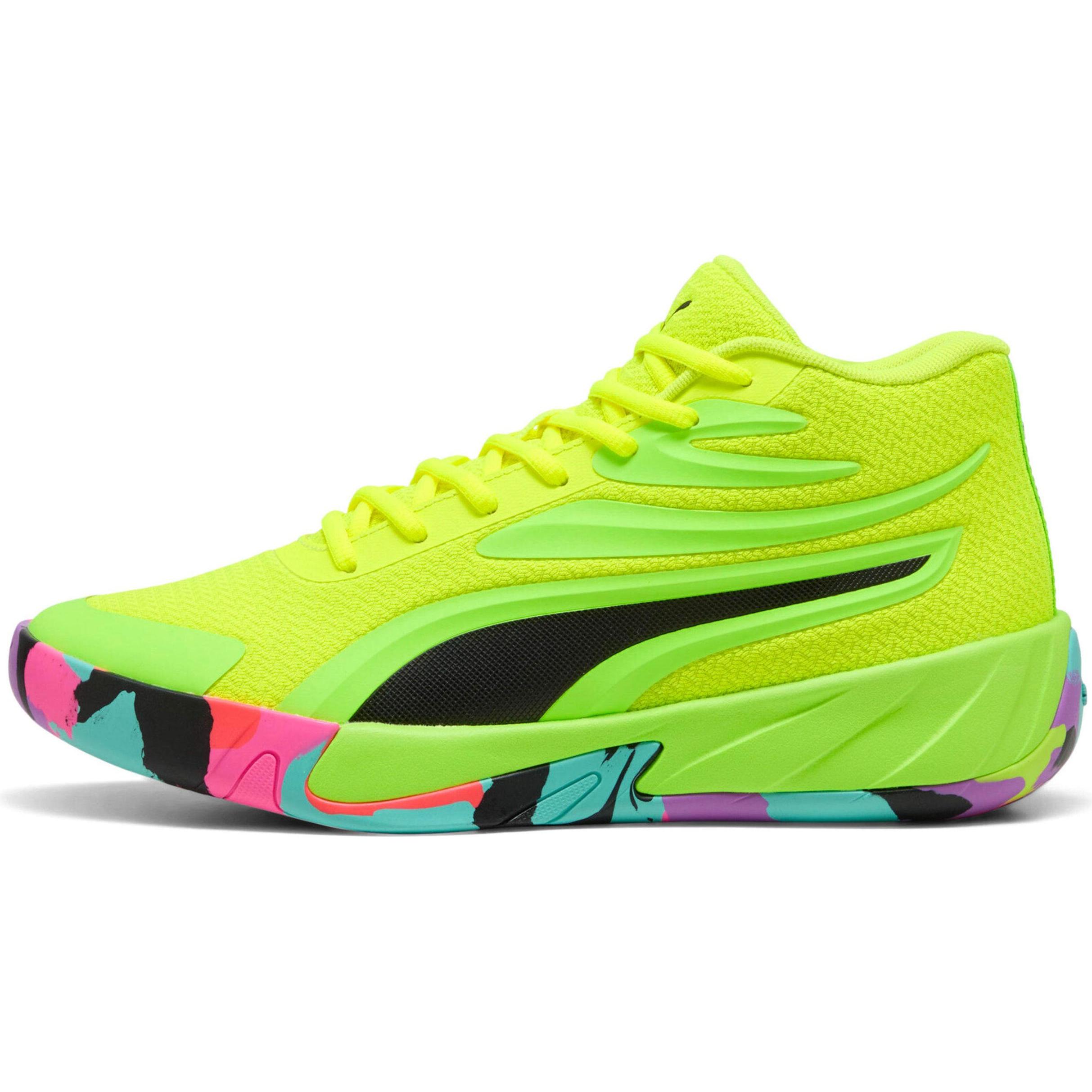 Puma, Herren, Hallenschuhe, Court Pro Marble (40.5), Gelb