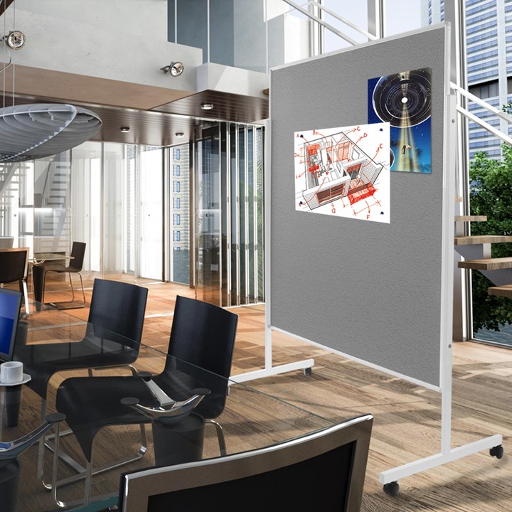 Produktbild Office Marshal Moderationstafel (120 x 150 cm)