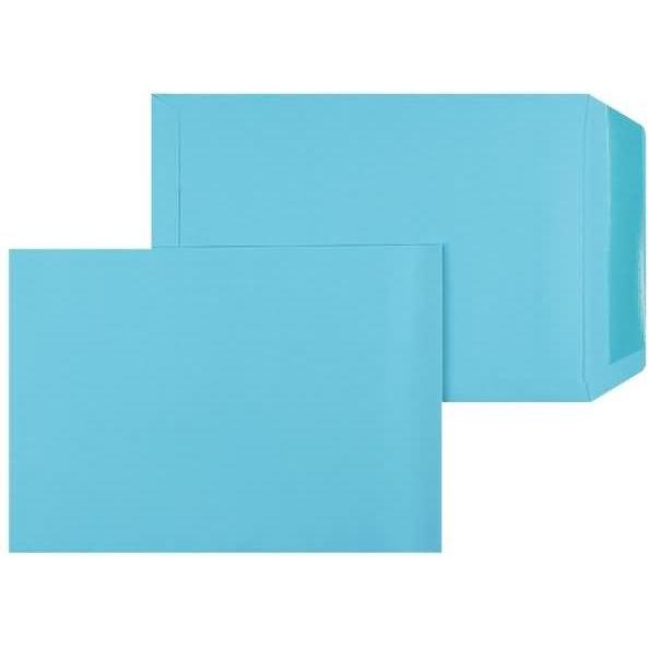 Blanke, Versandtasche + Luftpolstertasche, Versandtaschen 220x312mm 120g/qm gummiert VE=100 Stück karibik (100 x)