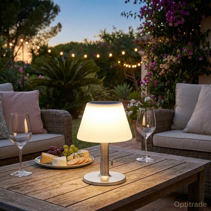 Actual product image Solar table light