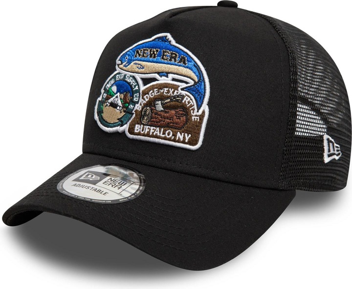 Produktbild New Era Mesh Trucker Cap - Outdoor Patch Fishing (One Size)