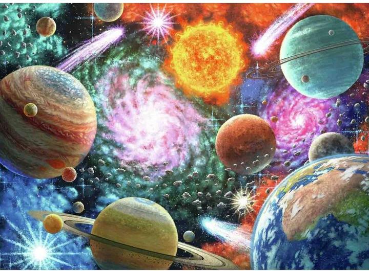 Produktbild Ravensburger Sterne und Planeten (100 Teile)