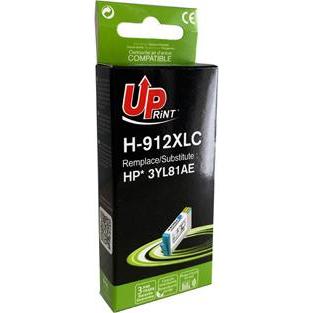 Print, Cartucce, UPrint kompatibel Ink mit 3YL81AE, HP 912XL, cyan, 825S (C)