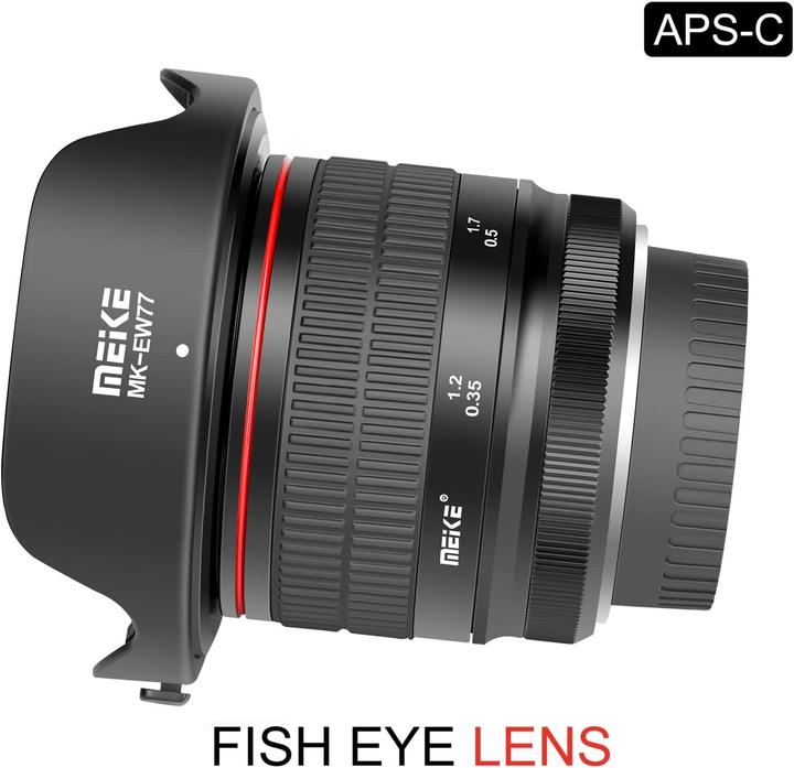 Produktbild Meike 8mm f/3.5 Circular Fisheye, Nikon F (Nikon F, APS-C / DX)