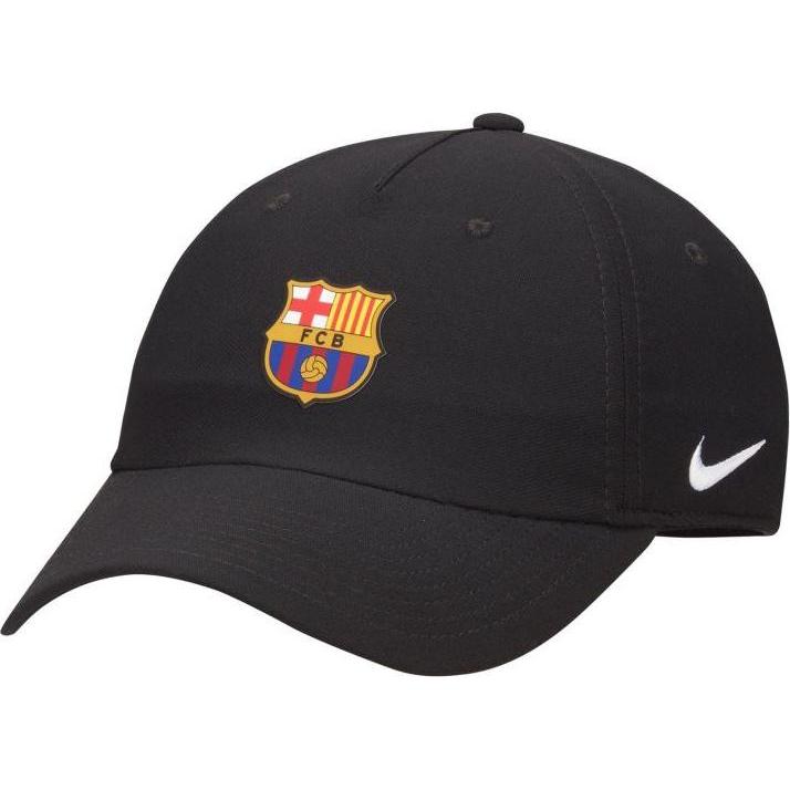 Nike, Unisex, Cappellino, Cappellino Barcelona Club, Nero, Bianco