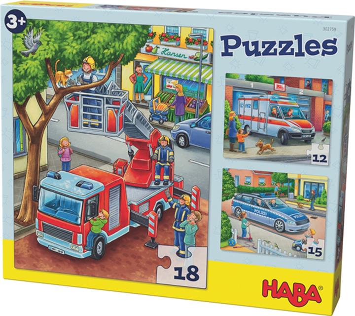 Haba Politie, brandweer & co. (45 onderdelen)