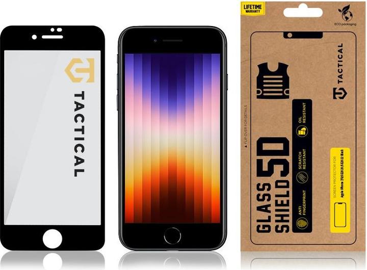 Actual product image Source iPhone 7/8/SE2020/SE2022 Glass Shield 5D (1 pcs., Apple iPhone 7, Apple iPhone 8, Apple iPhone SE (2nd Gen), Apple iPhone SE (3rd Gen))