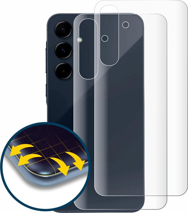 Actual product image BROTECT Full-Screen Protector (2 Piece, Samsung Galaxy A55)