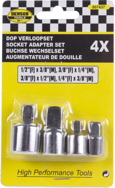 Actual product image Benson Socket adapter set 4 pcs