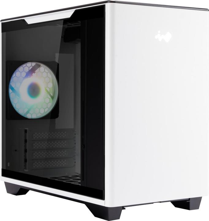 Actual product image In Win InWin A3 Mini-Tower Tempered Glass - white (Mini-ITX, mATX)