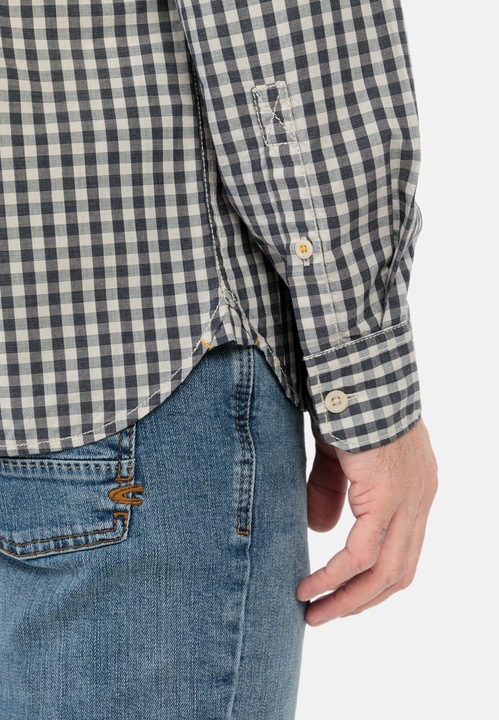 Immagine prodotto Camel Active Camicia a maniche lunghe con motivo a scacchi (L)