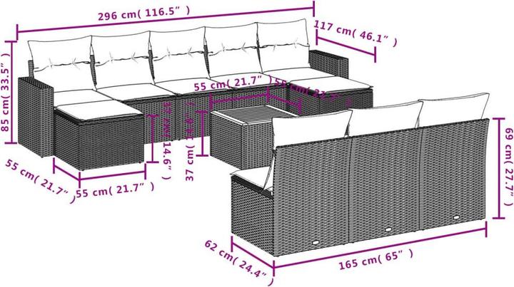 Produktbild vidaXL Rene