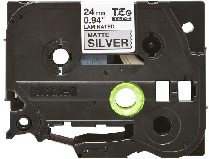 Actual product image Brother Tze-M951 (2.40 cm, Silver, Black)