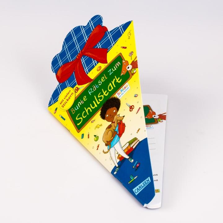 Immagine prodotto Schlau für die Schule: Bunte Rätsel zum Schulstart (Schultüte 2025 blau) (1 x)