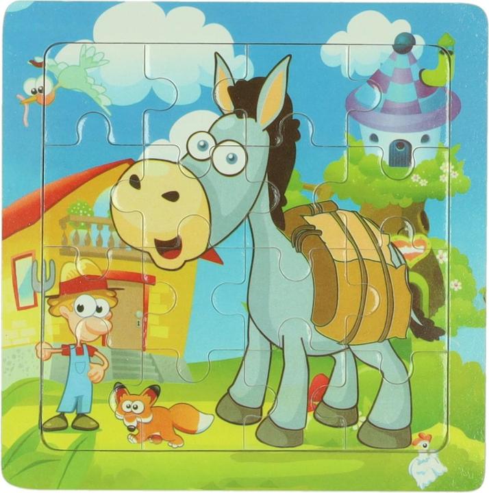 Produktbild Holzpuzzle Tier, 16tlg.