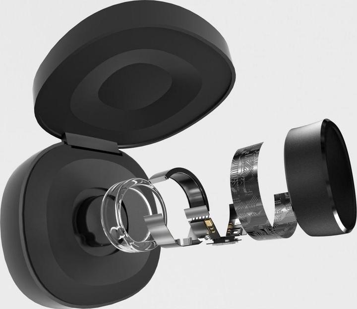 Actual product image RingConn Smart Ring (Gen1) (11, Midnight black)