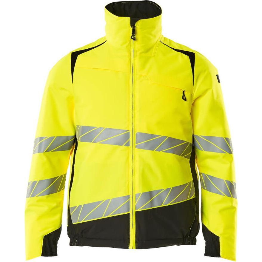 Mascot, Arbeitsjacke, Winter-Warnschutzjacke HiVis gelb/schwarz, Gr.L (L)