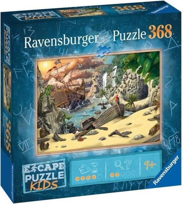 Produktbild Ravensburger Escape Room Kinder- Piraten (368 Teile)