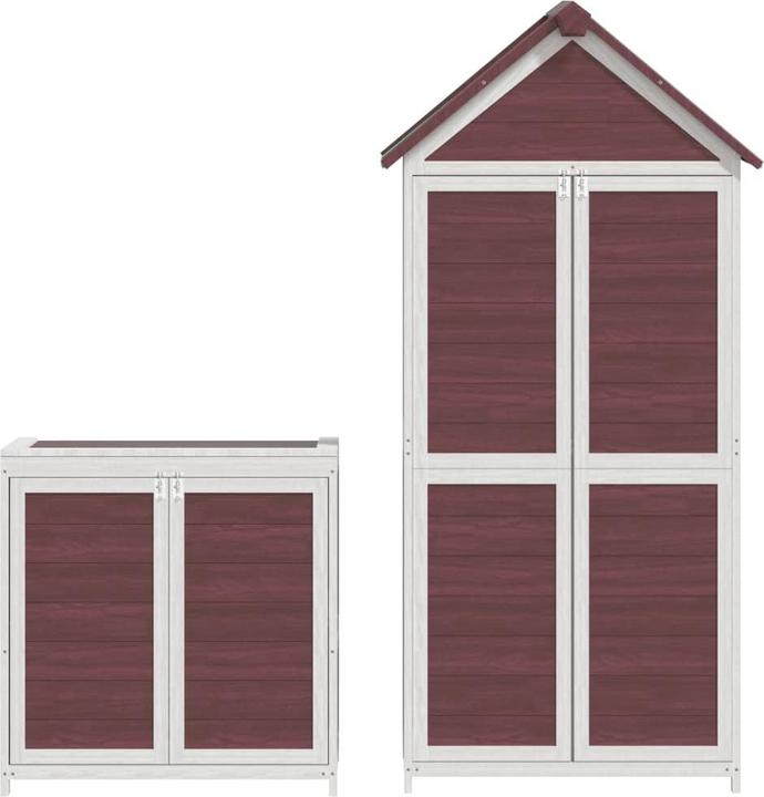 Produktbild vidaXL Geräteschuppen Set