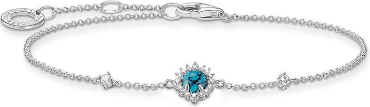 Thomas Sabo Armband Vintage Türkis (19 cm, 925 Sterlingsilber)