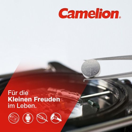Produktbild Camelion AG1-BP10 - Einwegbatterie - SR60 - Alkali - 1,5 V - 10 Stück(e) - 9 mAh (10 Stk., SR60, 14 mAh)