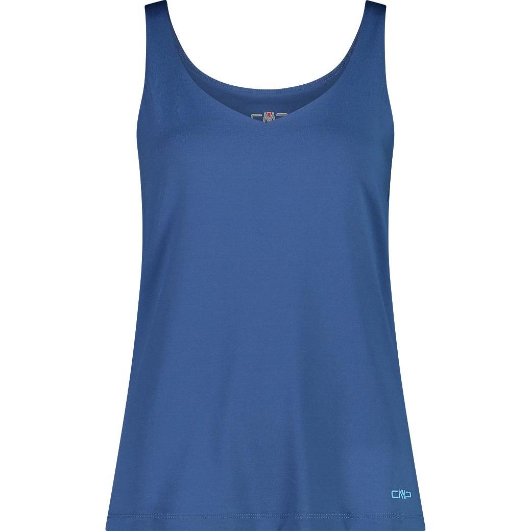 CMP Campagnolo, Damen, Sportshirt, doppeltes tanktop (XXL), Blau, XXL
