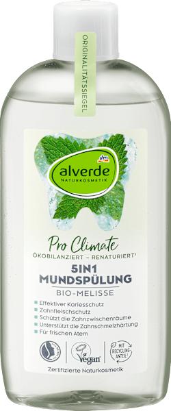 Produktbild dm alverde Pro Climate mit Bio-Melisse (500 ml, Mundwasser, Mundspülung)