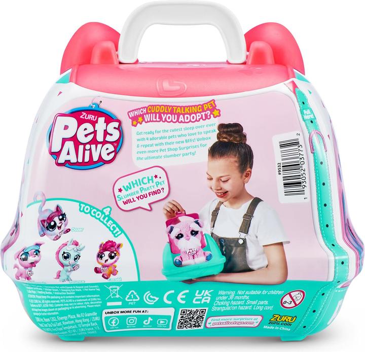 Productafbeelding Zuru Pet Shop Surprise Pets Alive Slumber Party - Serie 2 (14 cm)