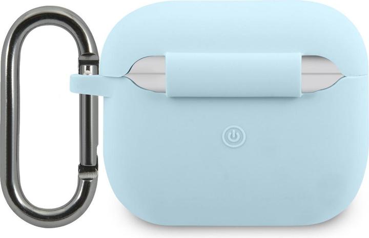 Image du produit Lacoste LCA3SLB Coque AirPods 3 niebieski/bleu Silicone (Manchon pour casque d'écoute)