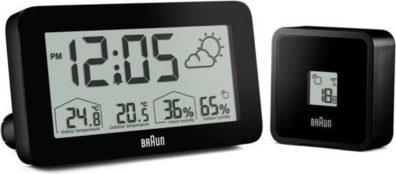 Immagine prodotto Braun Orologi BC13BP Stazione meteo radio DCF