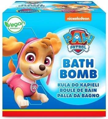 Actual product image Paw Patrol PSI PATROL Skye kula musująca do kąpieli Malina 165g (Bath pearls)