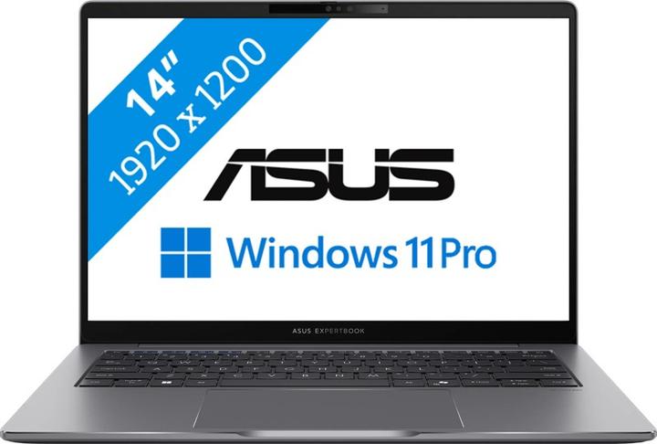 Actual product image ASUS ExpertBook P3405CVA (14", 512 GB, 16 GB, Eng. Int., Intel Core i7-13620H)
