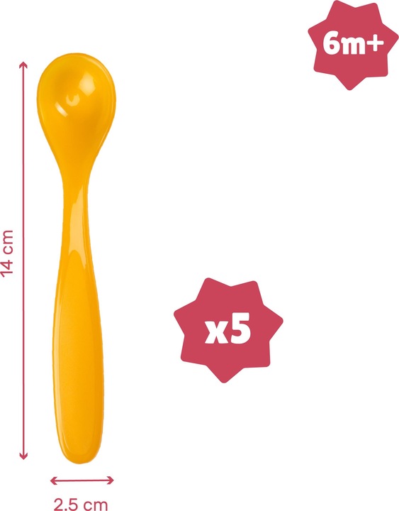 Actual product image Badabulle Flexible spoons