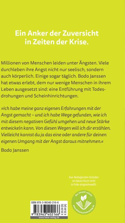 Actual product image Von der Angst zur Stärke (German, Janssen, Bodo, 2023)