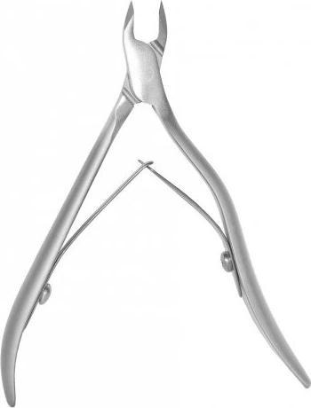 Actual product image PRO Staleks NS-80-4 Professional 4mm Spring Cuticle Cutter Pliers Stainless Steel Manual Sharpening