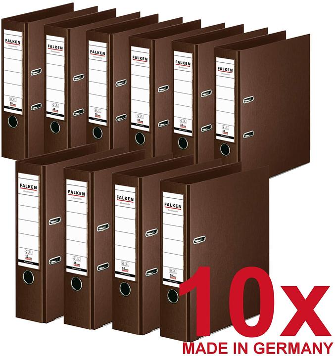 Produktbild Falken 10er Pack Chromocolor Premium-Ordner (A4, 80 mm, 10 Stk.)