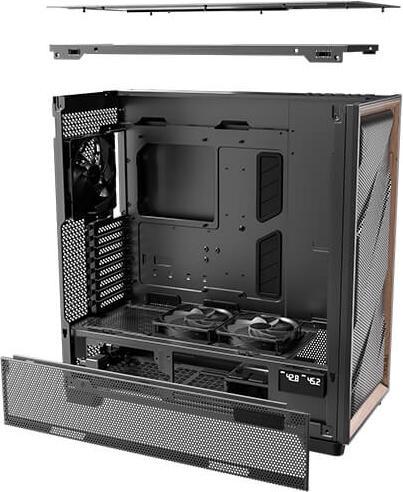 Produktbild Antec Geh FLUX PRO Midi Tower schwarz retail (E-ATX, mATX, ATX, ITX)