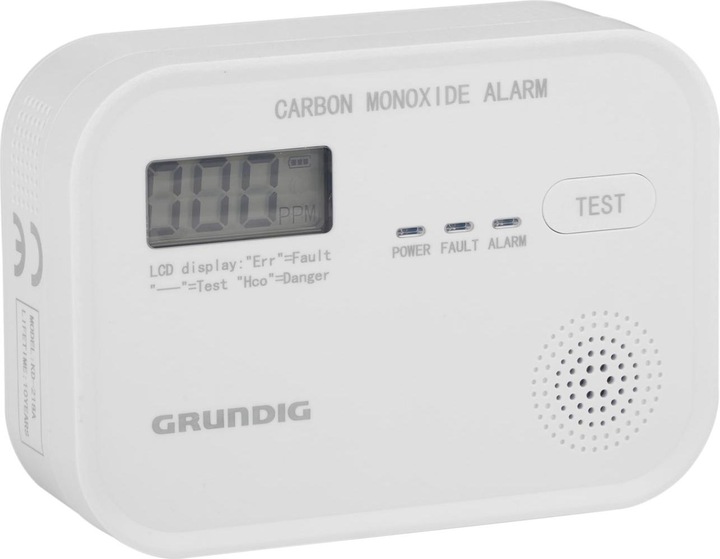 Actual product image Grundig Carbon monoxide detector