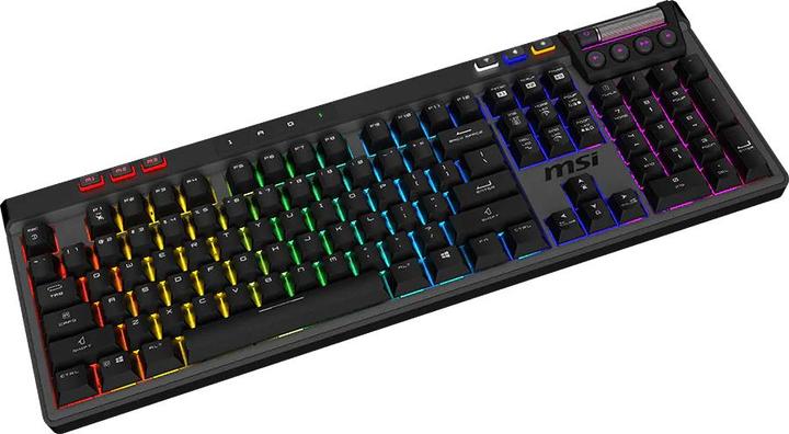 Actual product image MSI STRIKE Pro Silent W Gaming Keyboard, wireless (DE, Cable, Wireless)