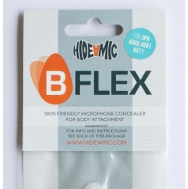 Actual product image Hide-a-mic B flex For Sanken COS11 Deity W-LAV Pro Red LAV Mic Clear