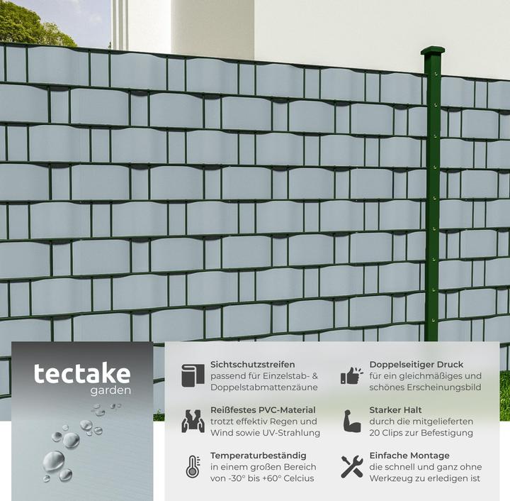 Produktbild tectake PVC Sichtschutzfolie