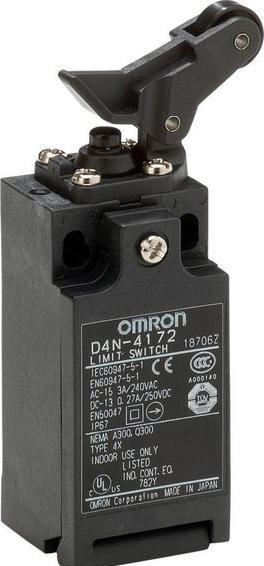 Actual product image Omron Industrial Automation Switch limit safety roller arm lever