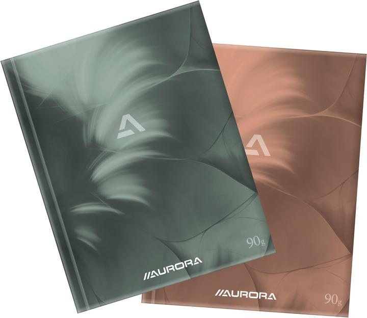 Image du produit Aurora Livre de comptes MANO (Spécial, À rayures, Couverture rigide)