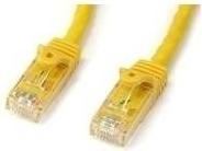 Productafbeelding StarTech 15m Cat6 Snagless Gigabit UTP Netwerkkabel - Cat 6 RJ45 Netwerkkabel met knikbeveiliging - Geel (U/UTP, CAT6, 15 m)