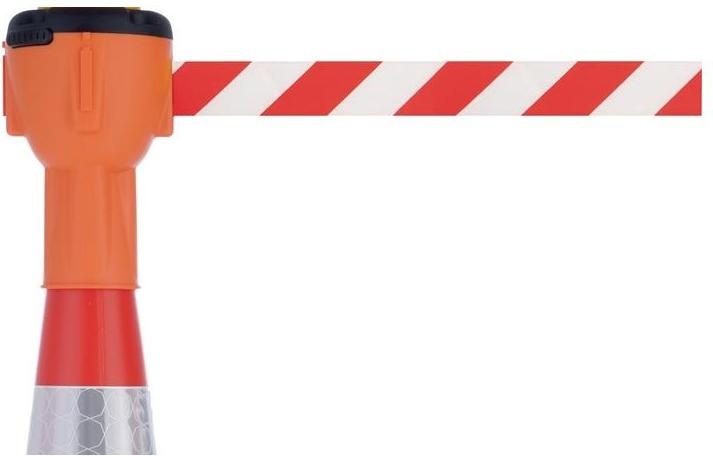 HP Autozubehör Cône de signalisation ALCT Sangle 9 m orange