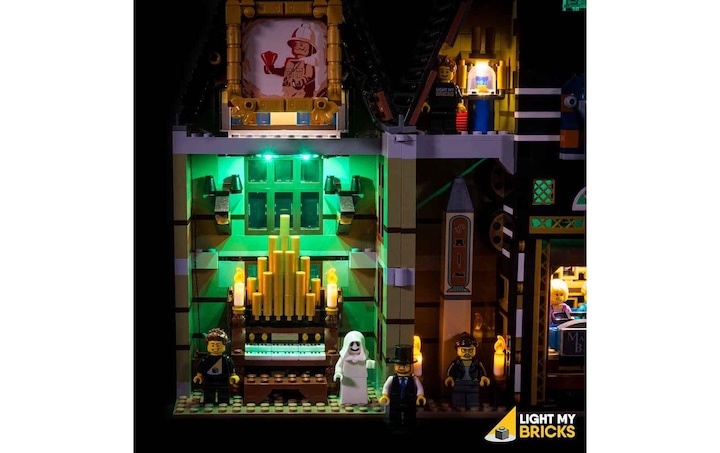 Immagine prodotto Light my bricks Set di luci LED per la casa stregata del luna park LEGO