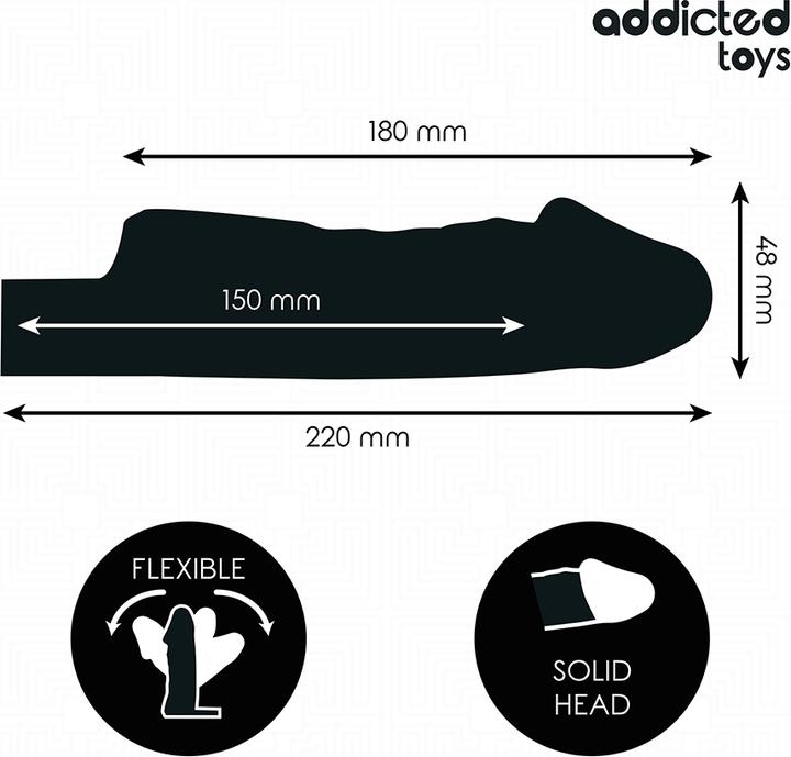 Immagine prodotto Addicted toys - Transparente Penisverlã„Ngerung 27 cm
