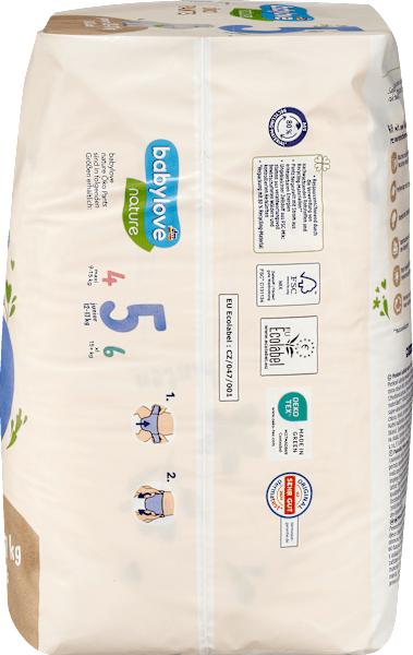 Immagine prodotto dm babylove nature Pants (Dimensione 5, Pacco trasportabile, 18 pz.)