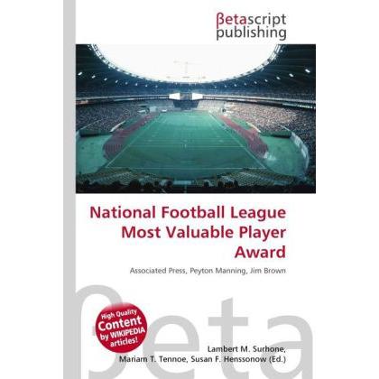 National Football League Most Valuable Player Award, Ratgeber