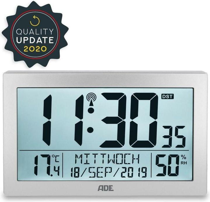 Actual product image ADE Radio controlled wall clock